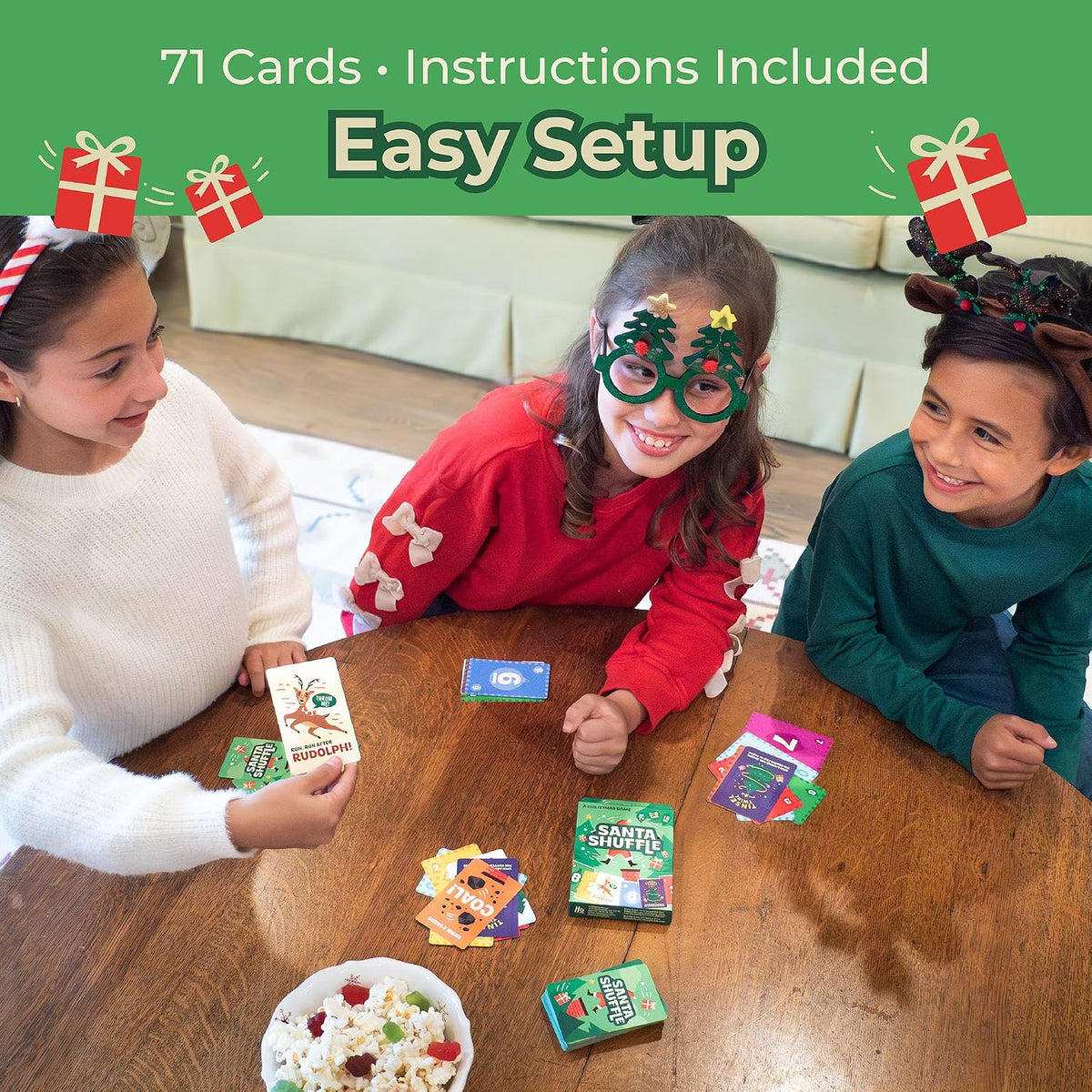 Santa Shuffle Card Game