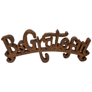 Be Grateful - Antiqued Tabletop Sign