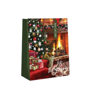 Traditional Giftbag - Fireplace - Medium