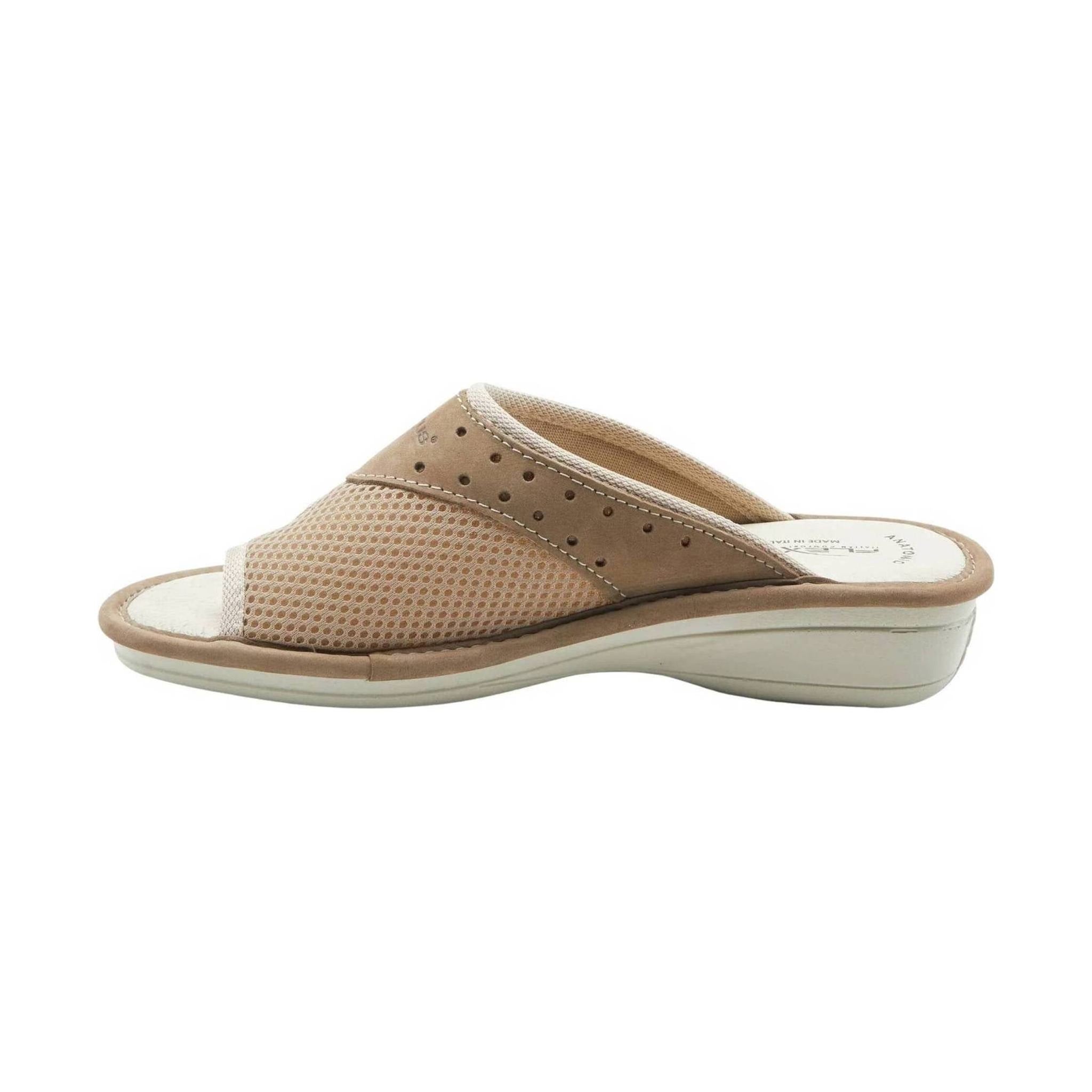 Flexus Pascalle Slide Sandal - Beige by Lenny's Shoe & Apparel