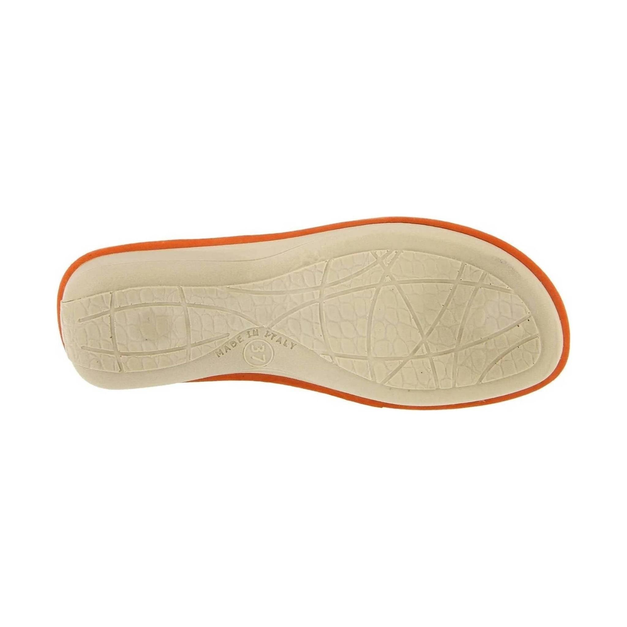Flexus Pascalle Slide Sandal - Orange by Lenny's Shoe & Apparel