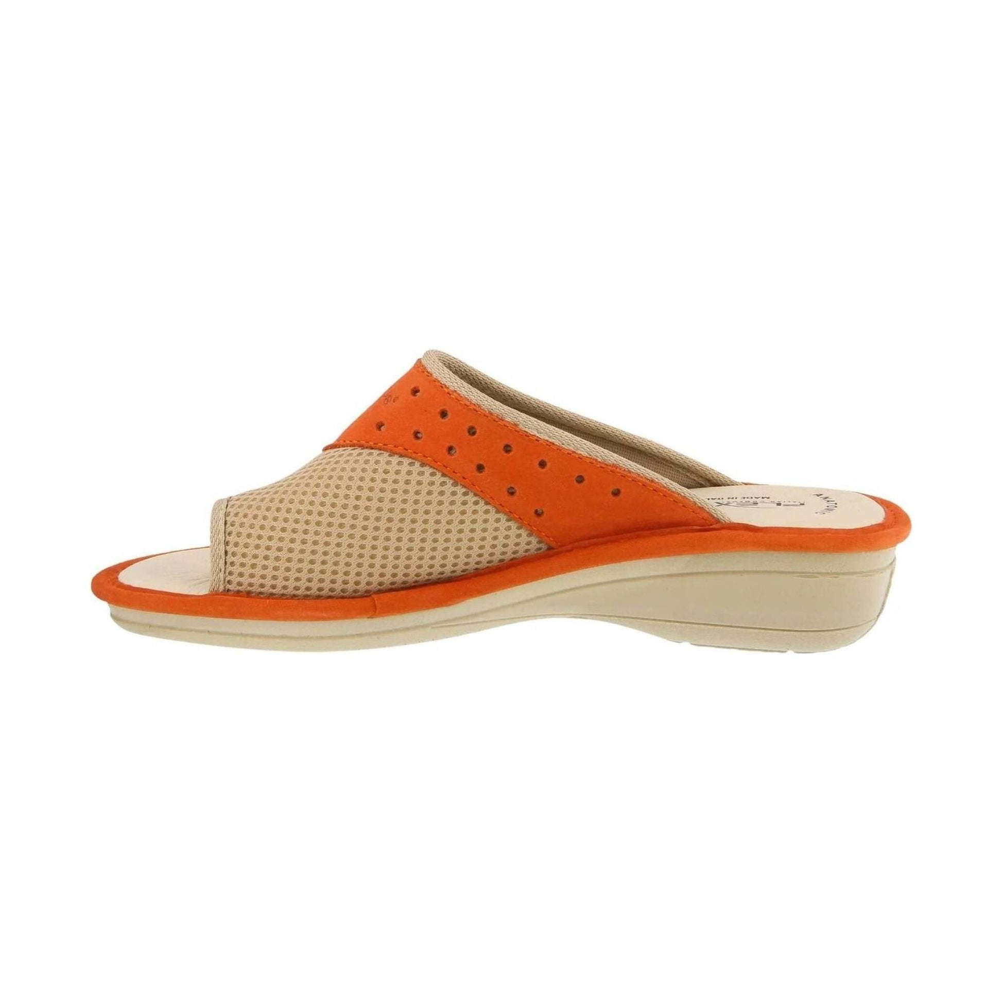Flexus Pascalle Slide Sandal - Orange by Lenny's Shoe & Apparel