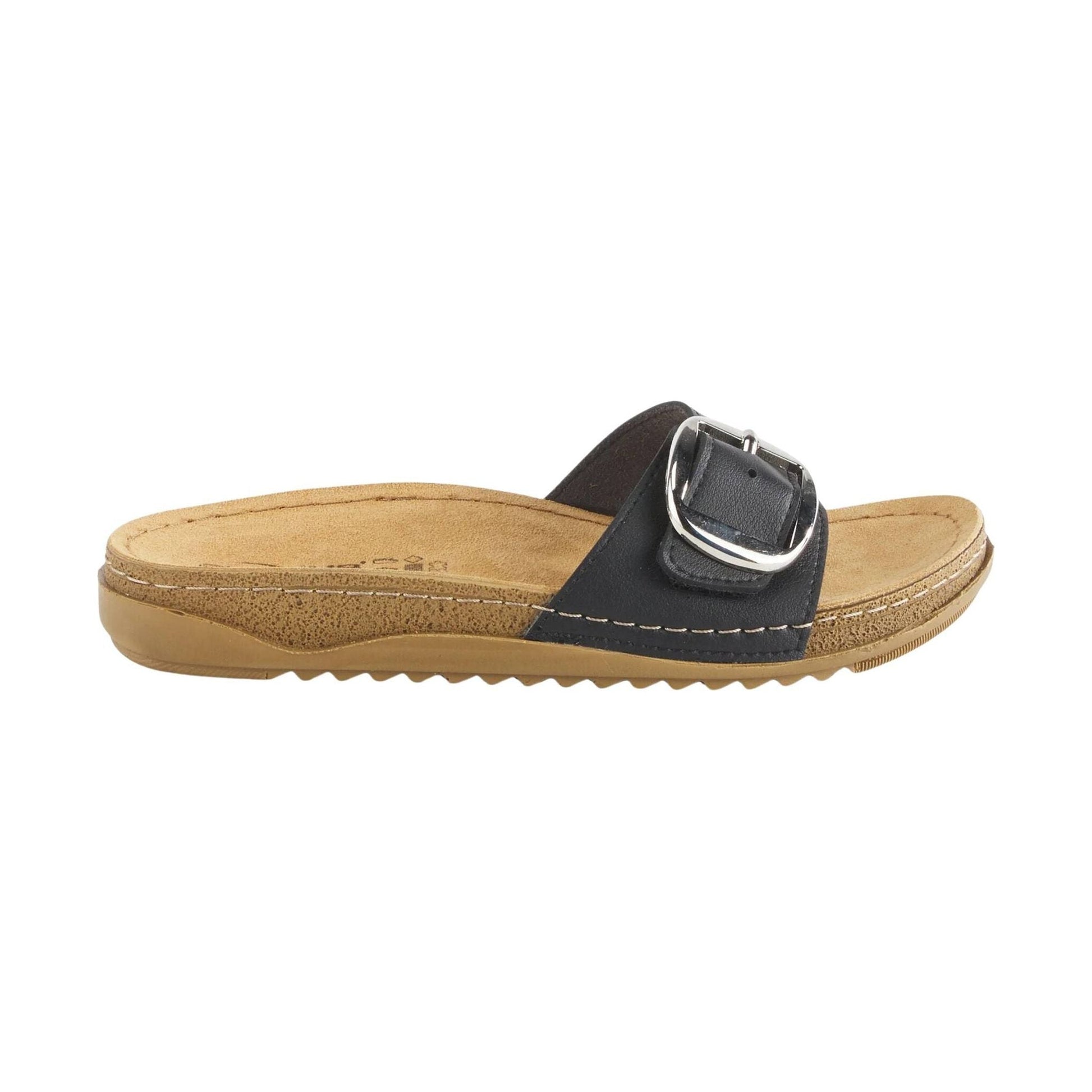 Flexus Women's Baronca Sandal - Black by Lenny's Shoe & Apparel