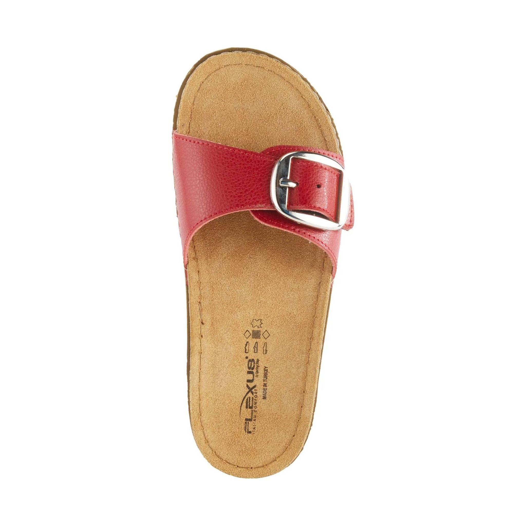 Flexus Women's Baronca Sandal - Red by Lenny's Shoe & Apparel