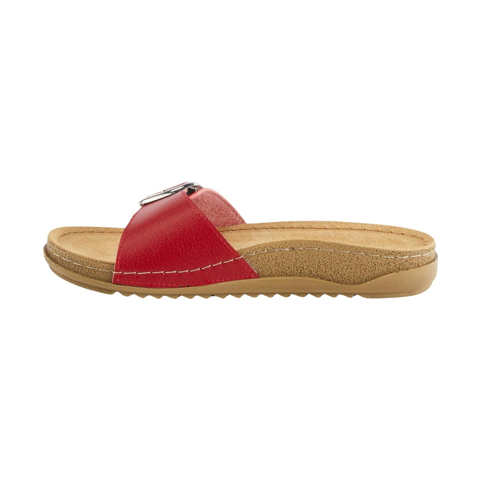 Flexus Women's Baronca Sandal - Red by Lenny's Shoe & Apparel