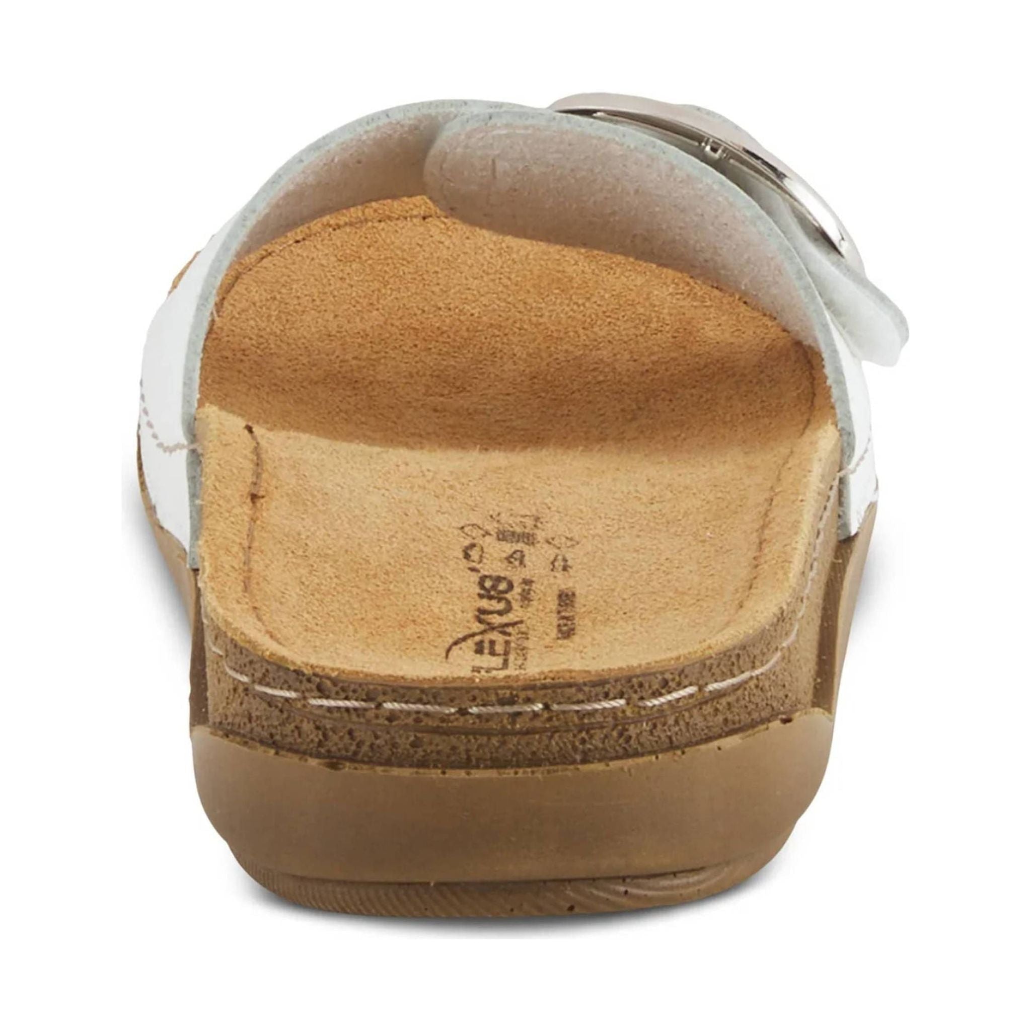 Flexus Women's Baronca Sandal - White by Lenny's Shoe & Apparel