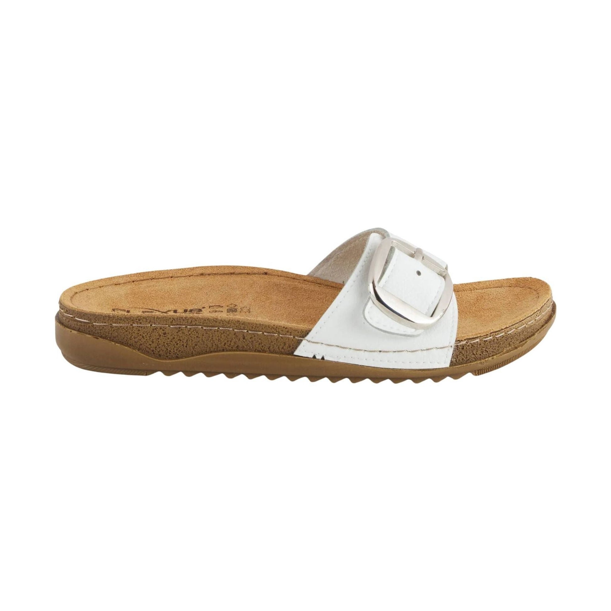 Flexus Women's Baronca Sandal - White by Lenny's Shoe & Apparel