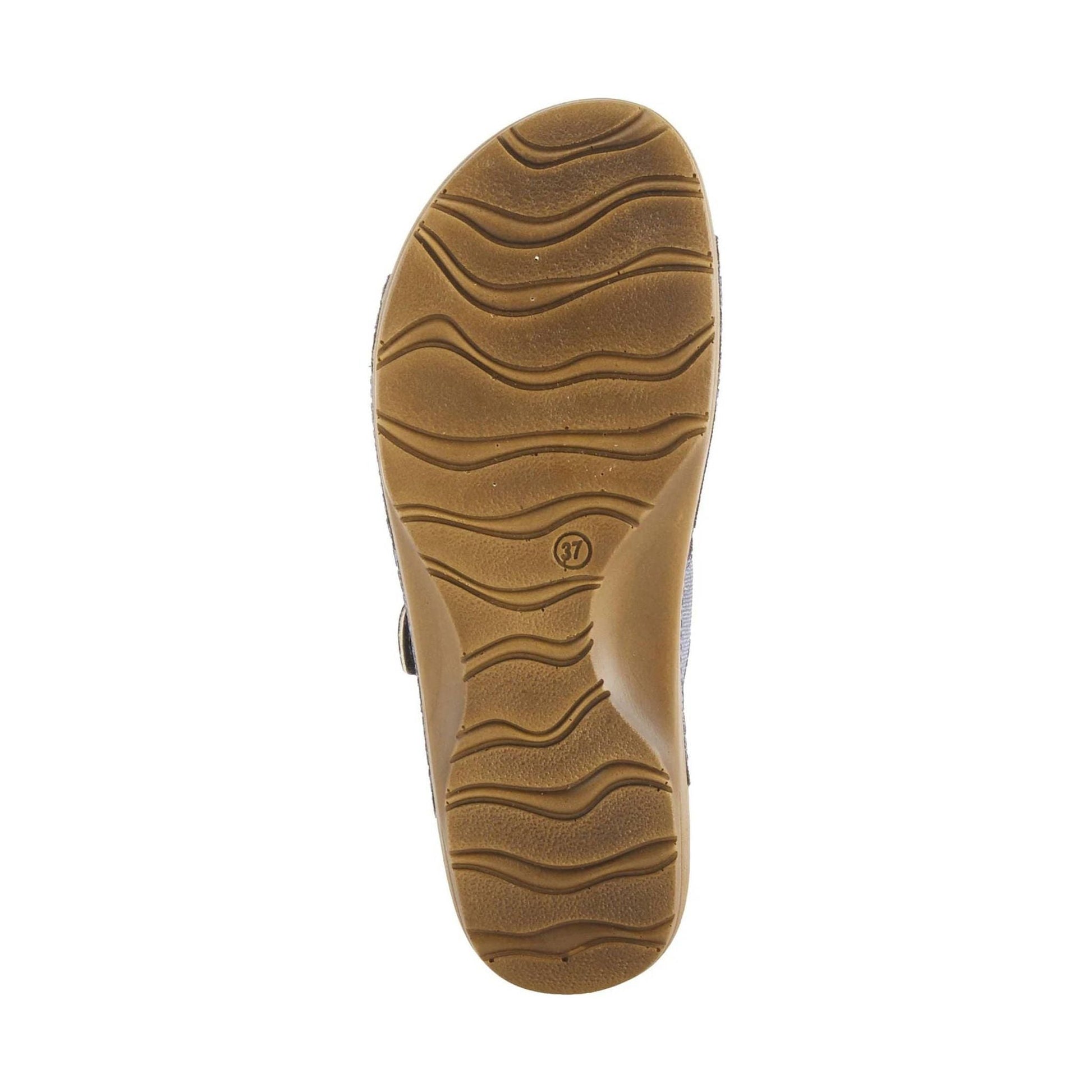 Flexus Women's Nery Jeans Slide Sandals - Navy by Lenny's Shoe & Apparel