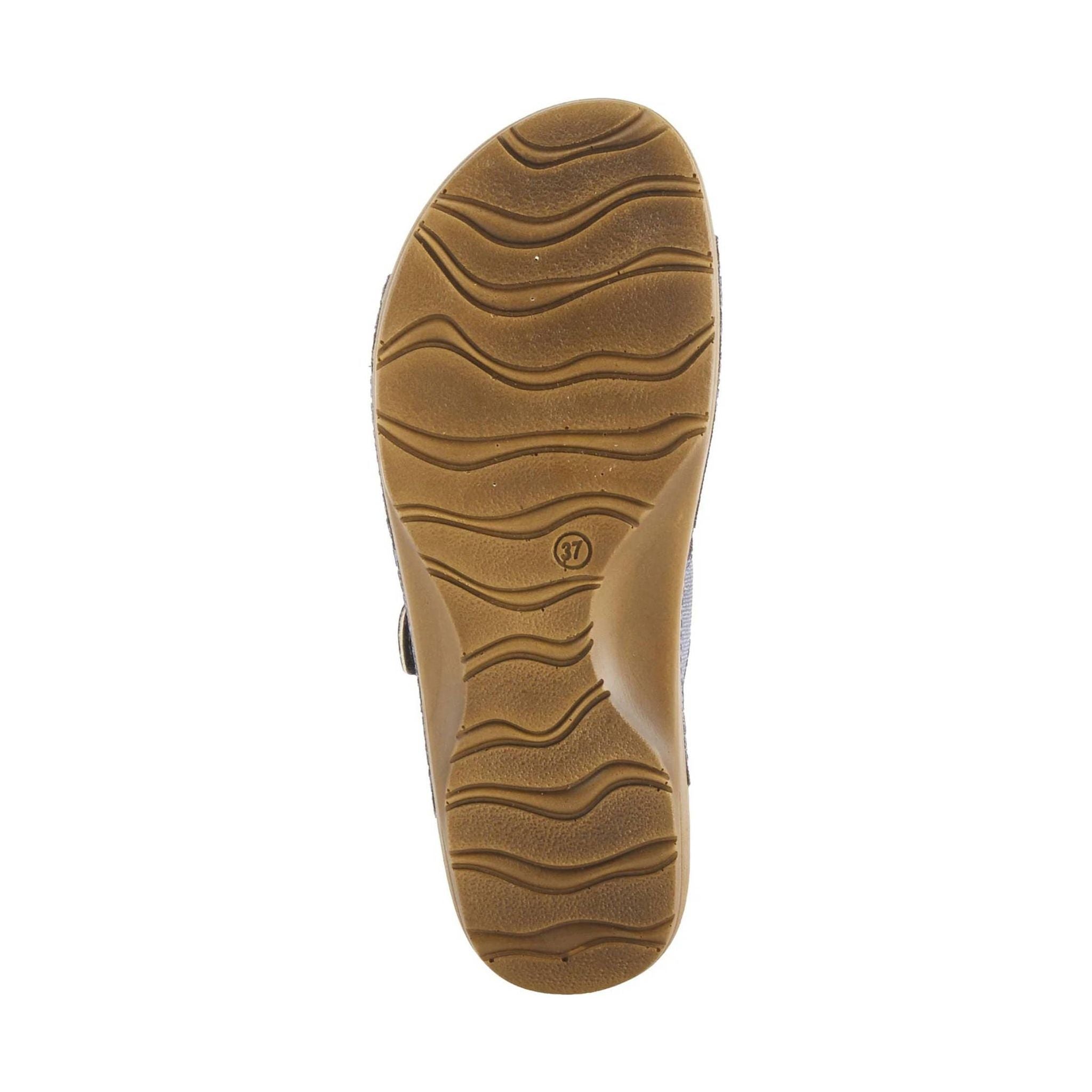 Flexus Women's Nery Jeans Slide Sandals - Navy by Lenny's Shoe & Apparel