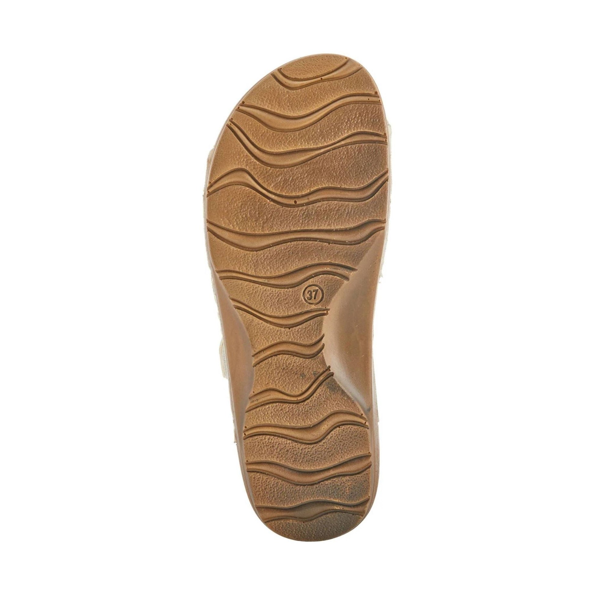 Flexus Women's Nery Jeans Slide Sandals - White by Lenny's Shoe & Apparel