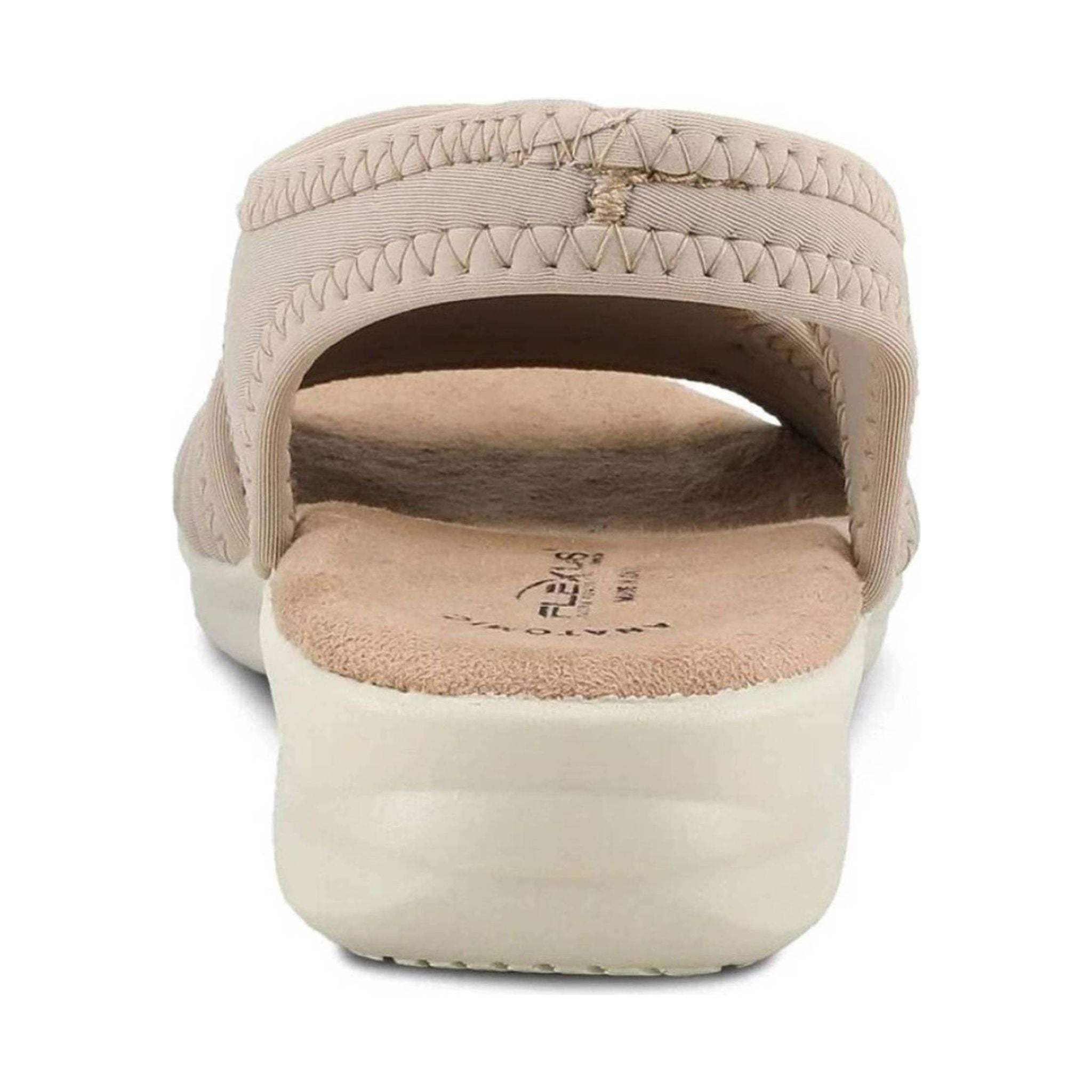 Flexus Women's Nyaman Sandal - Beige by Lenny's Shoe & Apparel
