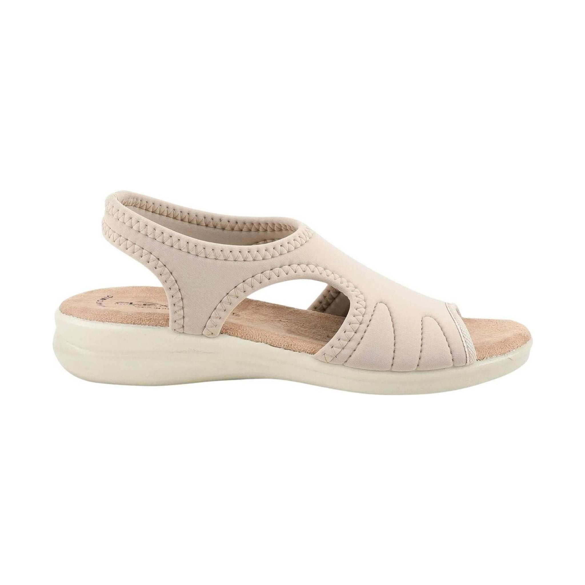 Flexus Women's Nyaman Sandal - Beige by Lenny's Shoe & Apparel