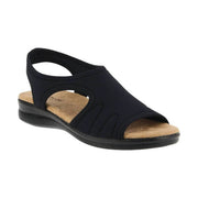 Flexus Women's Nyaman Sandal - Black by Lenny's Shoe & Apparel