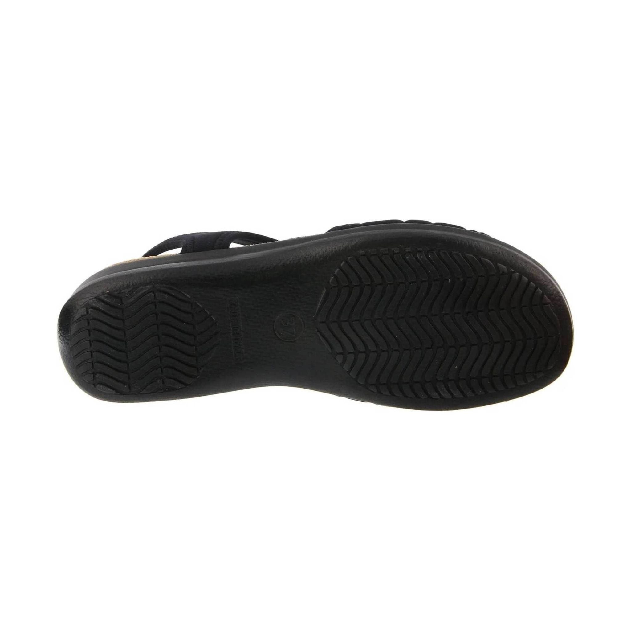 Flexus Women's Nyaman Sandal - Black by Lenny's Shoe & Apparel