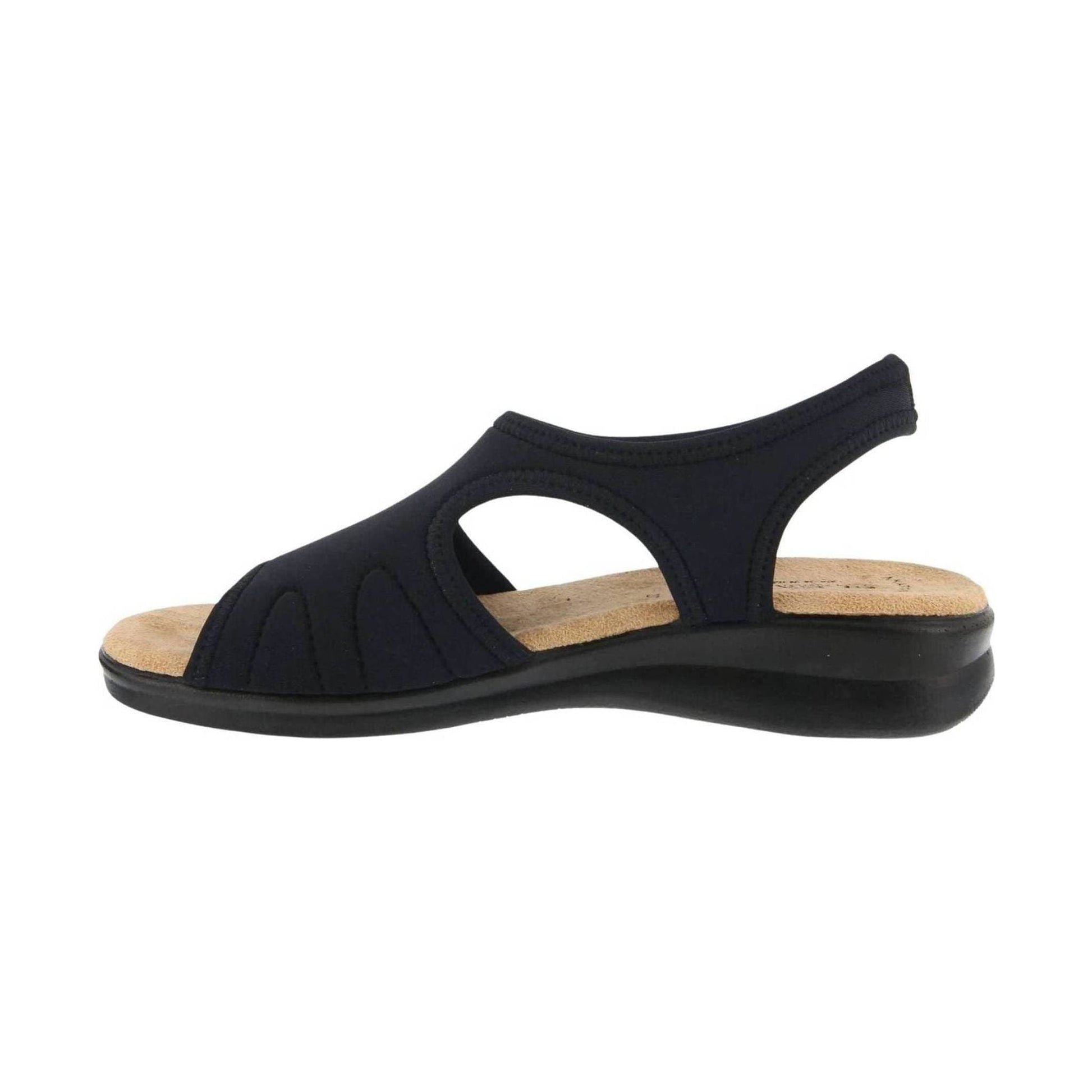 Flexus Women's Nyaman Sandal - Black by Lenny's Shoe & Apparel