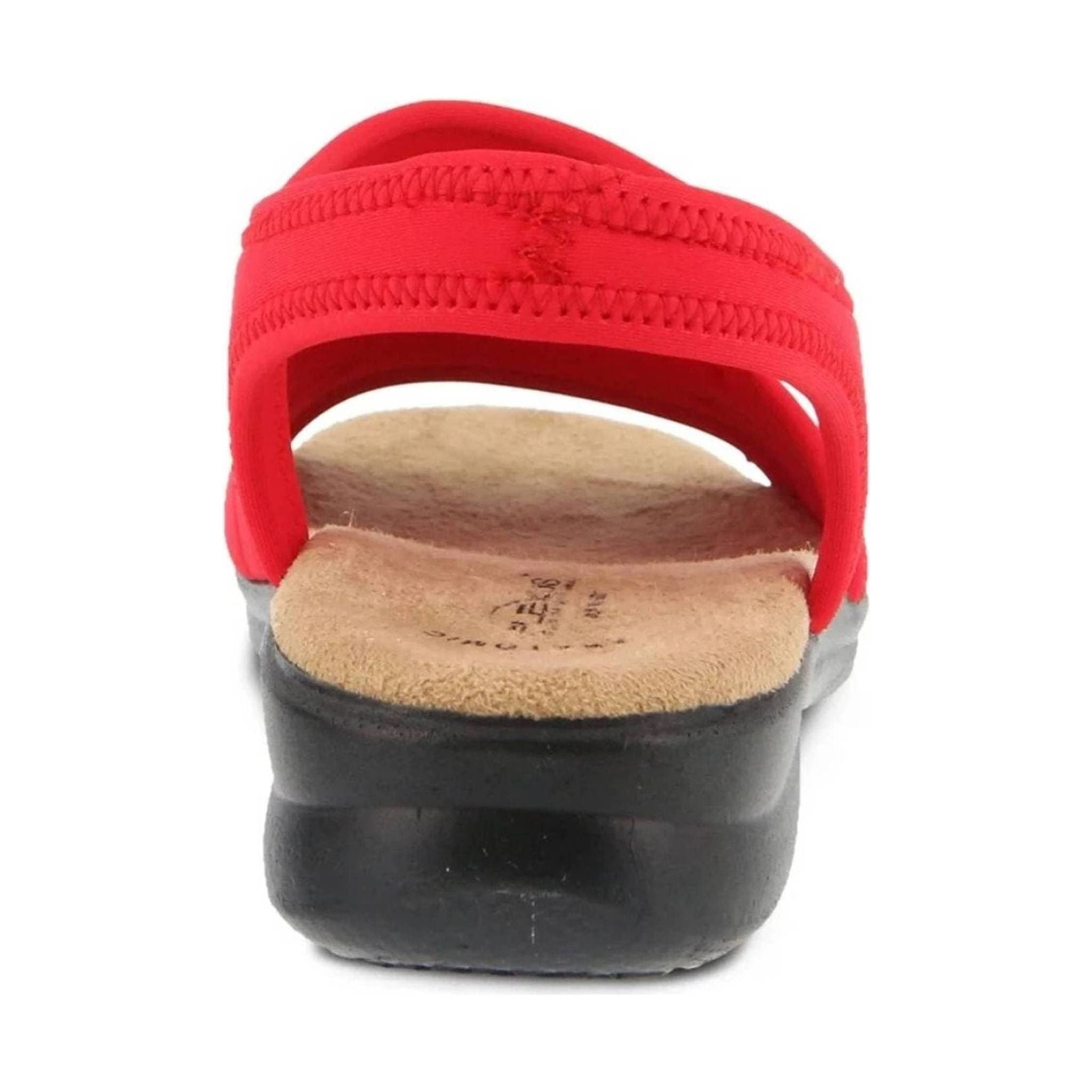 Flexus Women's Nyaman Sandal - Red by Lenny's Shoe & Apparel