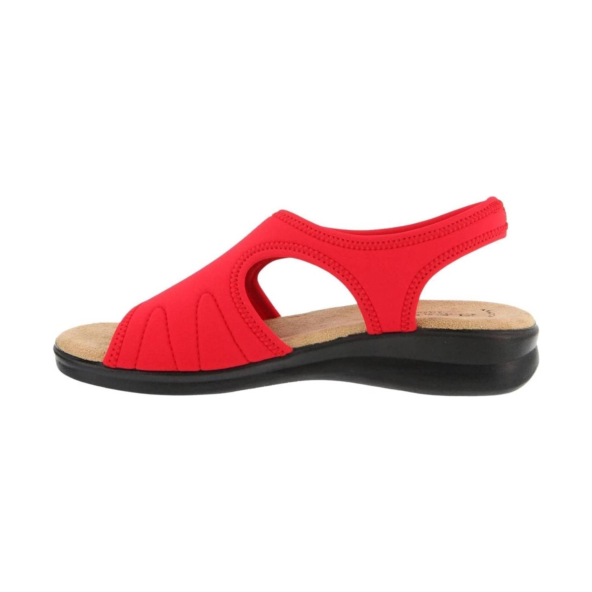 Flexus Women's Nyaman Sandal - Red by Lenny's Shoe & Apparel