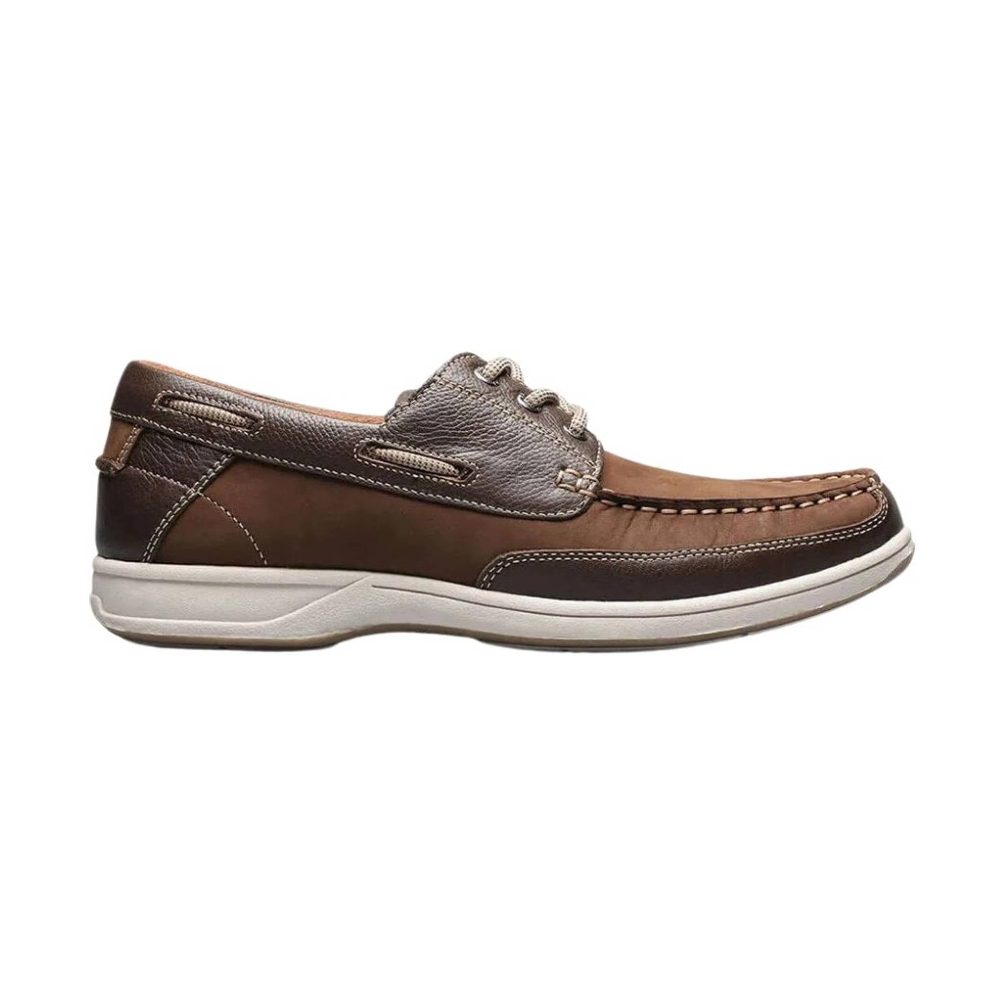 Florsheim Men's Lakeside Moc Toe Oxford - Brown by Lenny's Shoe & Apparel