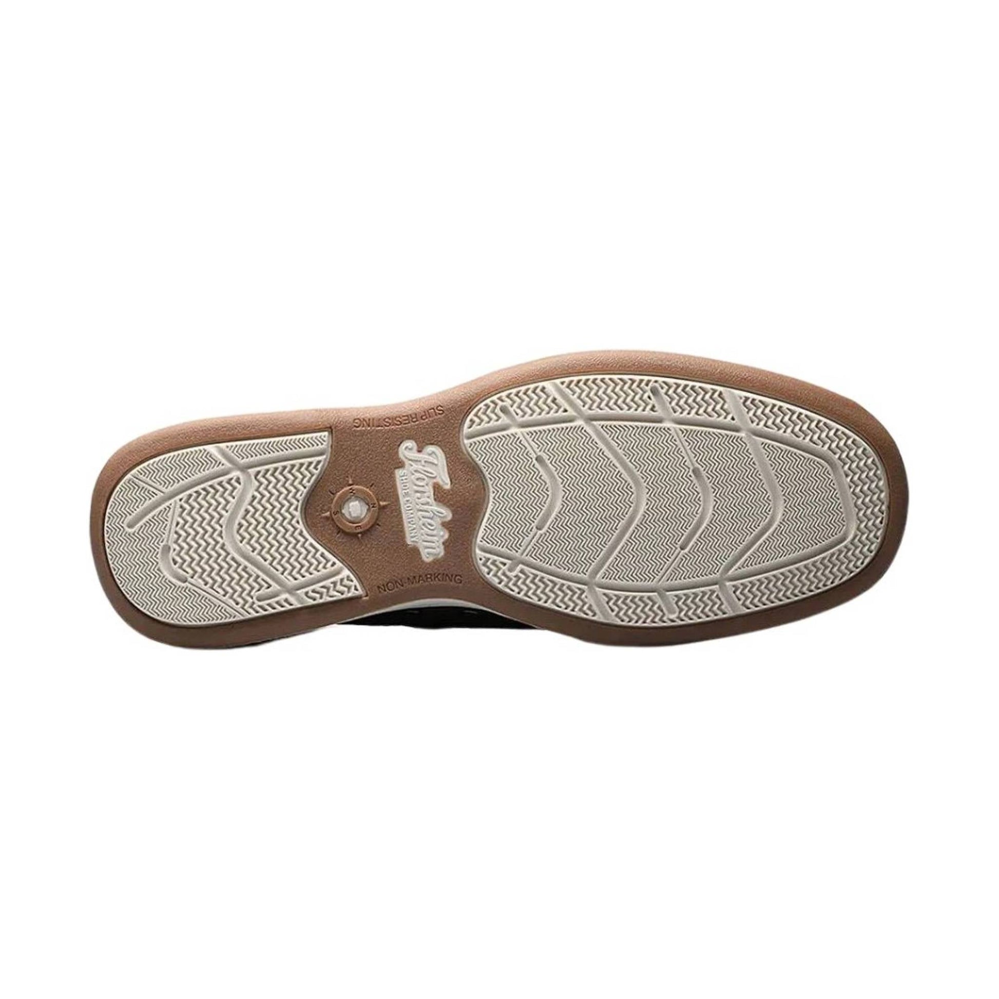 Florsheim Men's Lakeside Moc Toe Oxford - Brown by Lenny's Shoe & Apparel