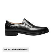 Florsheim Men's Midtown Bike Toe Slip On Shoe - Black by Lenny's Shoe & Apparel