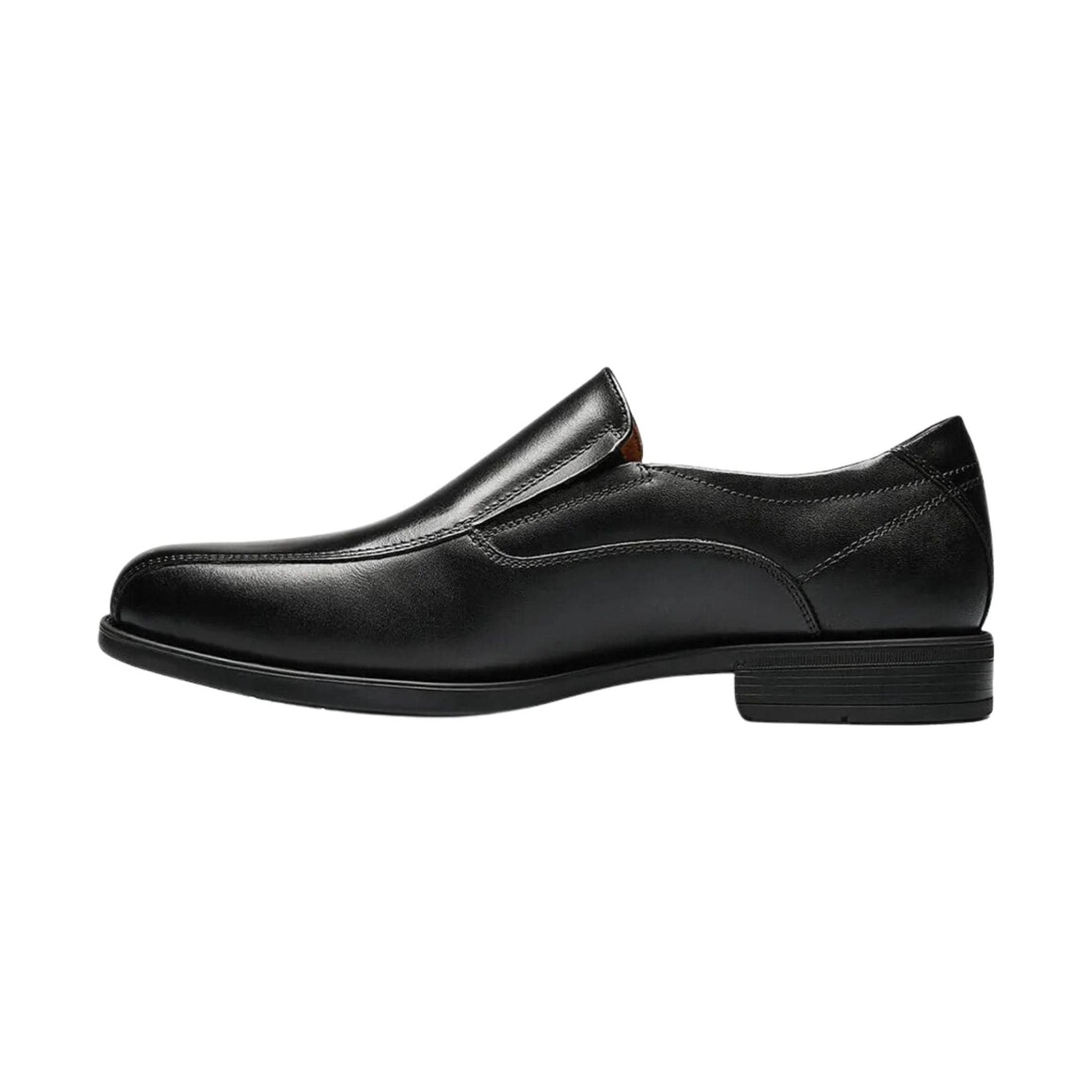 Florsheim Men's Midtown Bike Toe Slip On Shoe - Black by Lenny's Shoe & Apparel