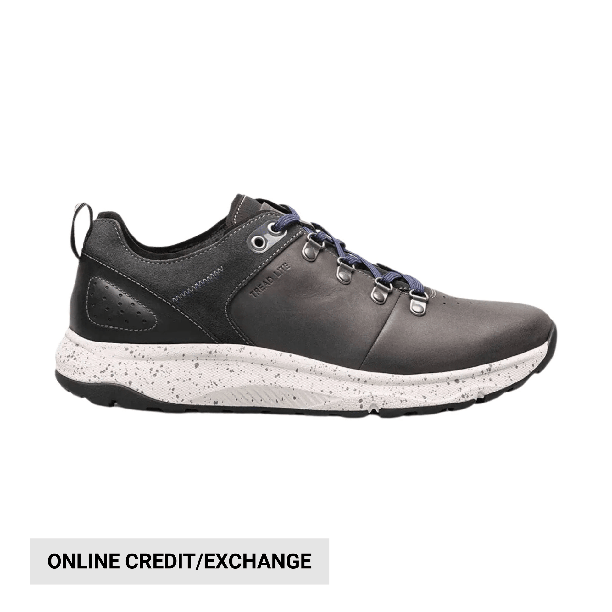 Florsheim Men's Tread Lite Plain Toe Lace Up Sneaker - Grey by Lenny's Shoe & Apparel