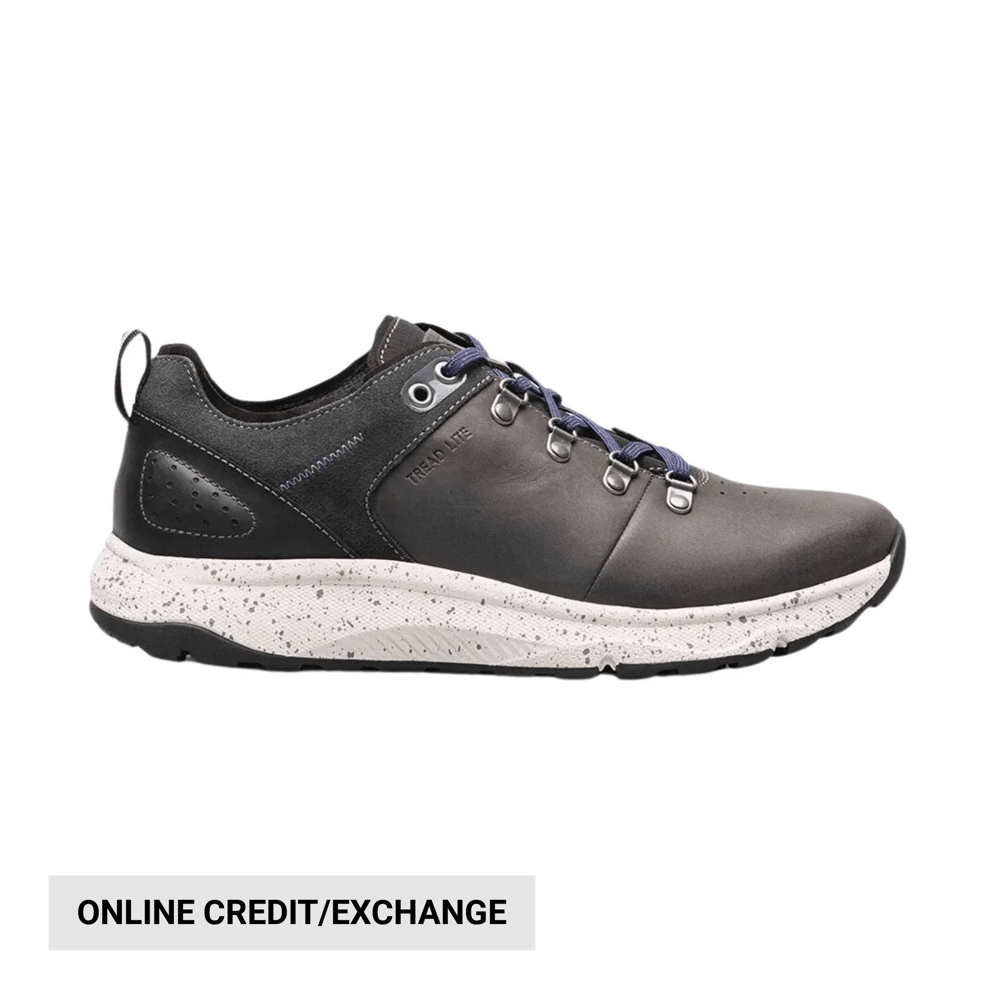 Florsheim Men's Tread Lite Plain Toe Lace Up Sneaker - Grey by Lenny's Shoe & Apparel