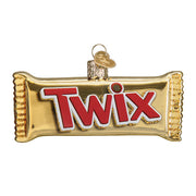 Twix Glass Ornament