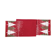 Snowy Trees Table Runner - 13.5 inch x 72 inch
