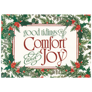 Religious Favorites Christmas Card Set - Good Tidings of Comfort and Joy