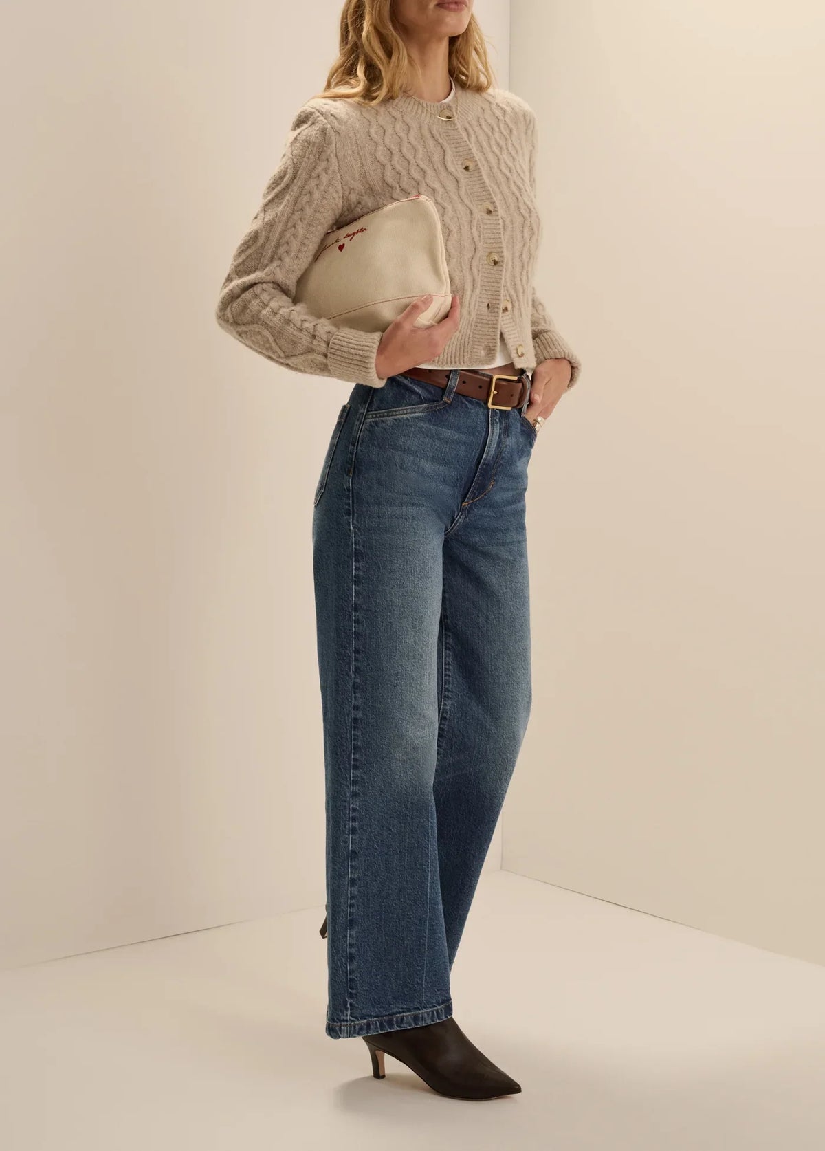 Favorite Daughter The Shortie Mischa Super High Rise Wide Leg