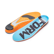 Form Memory Foam Insole - Blue/Orange by Lenny's Shoe & Apparel