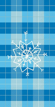 Guest Towel - Mad For Plaid - Snowflake
