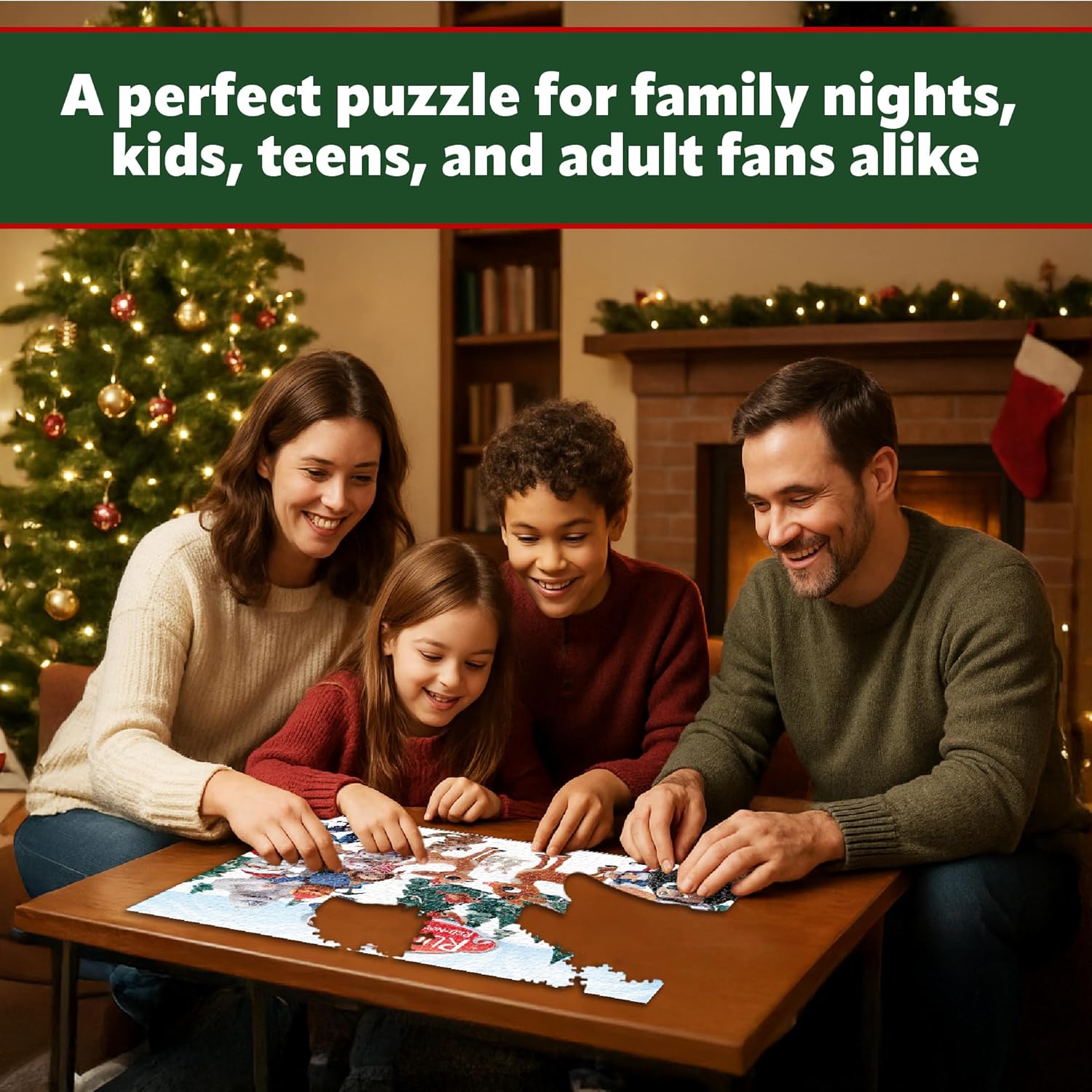 Rudolph 1000 Piece Jigsaw Puzzle