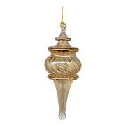 Golden Honey Urn with Etched Finial