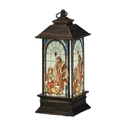 LED Lighted Holy Family Lantern - 5 Inch