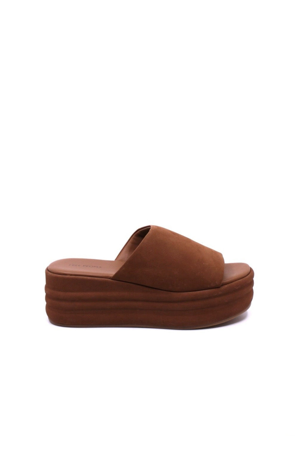 Free People Harbor Flatform Tan