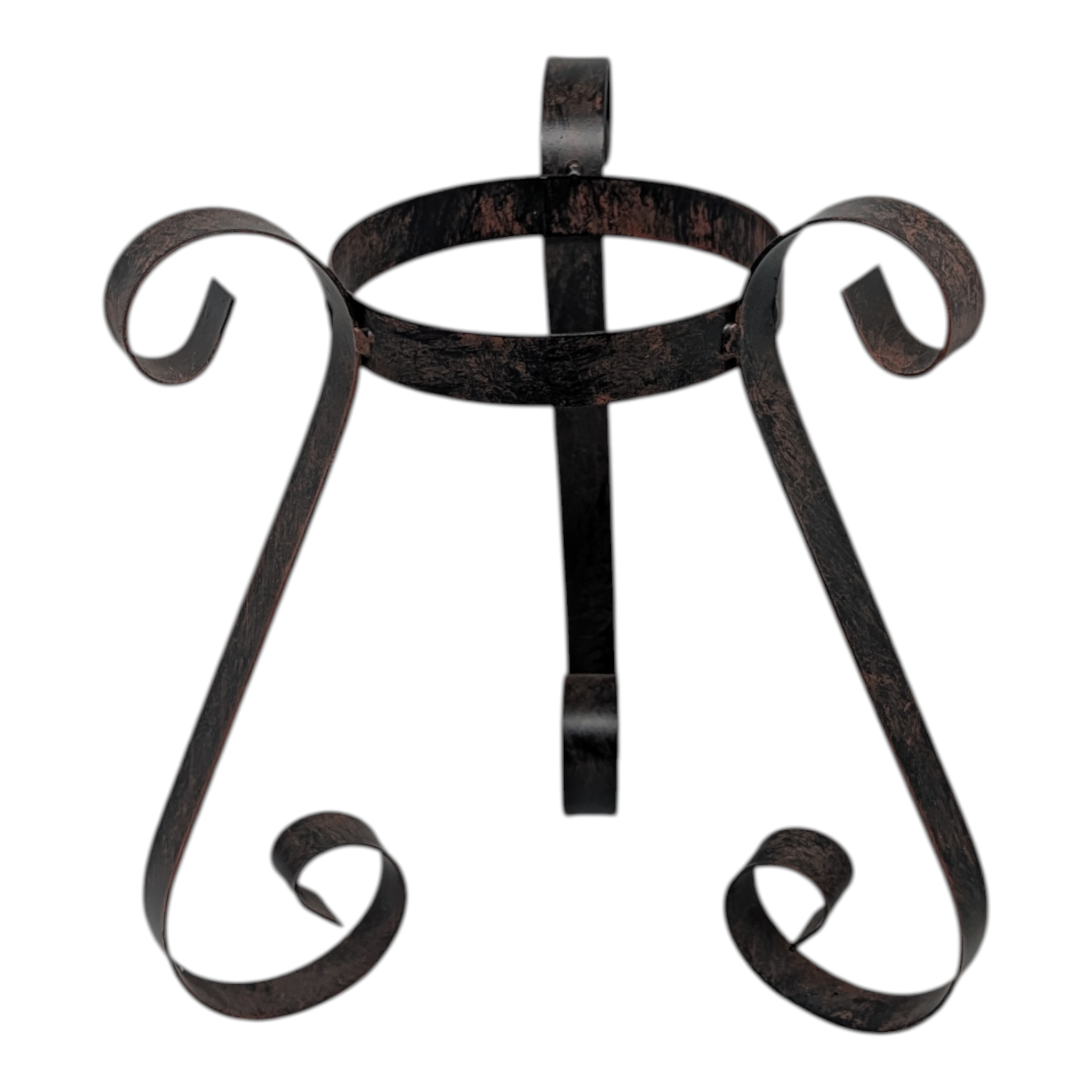 Scrollwork Metal Gazing Ball Stand