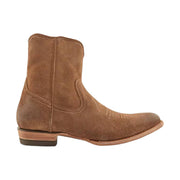 Frye Men's Austin Inside Zip Roughout Ankle Boots - Dark Ash by Lenny's Shoe & Apparel