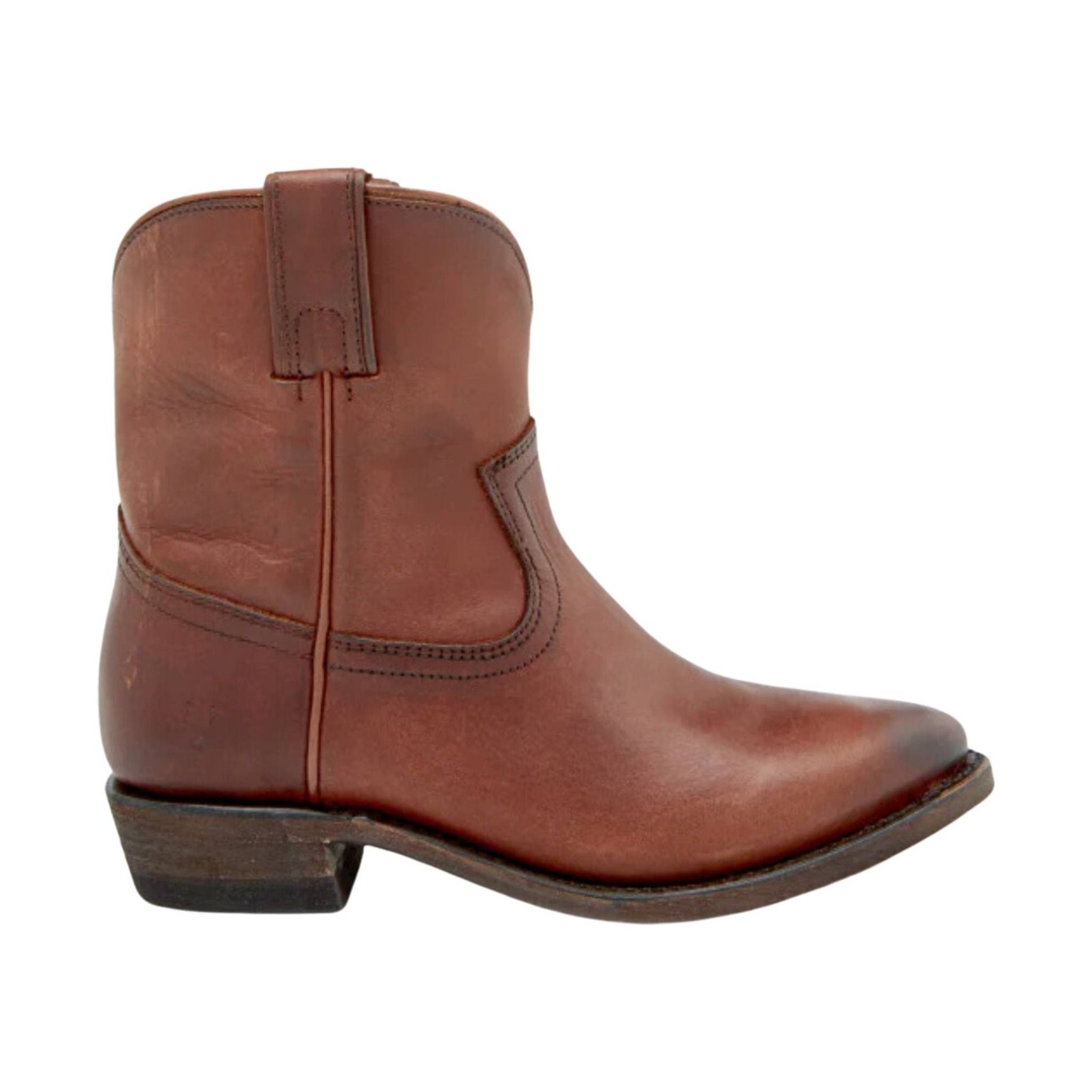 Frye Women's Billy Short Bootie - Cognac by Lenny's Shoe & Apparel