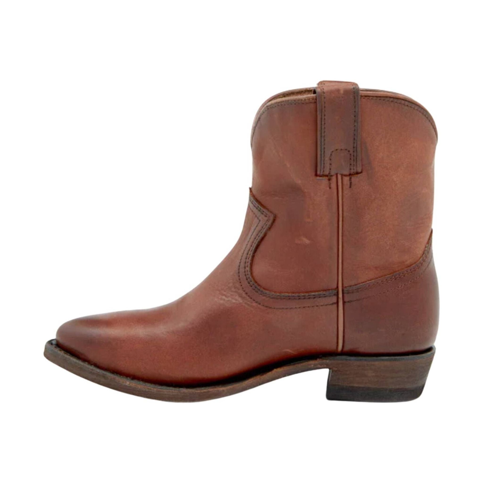 Frye Women's Billy Short Bootie - Cognac by Lenny's Shoe & Apparel