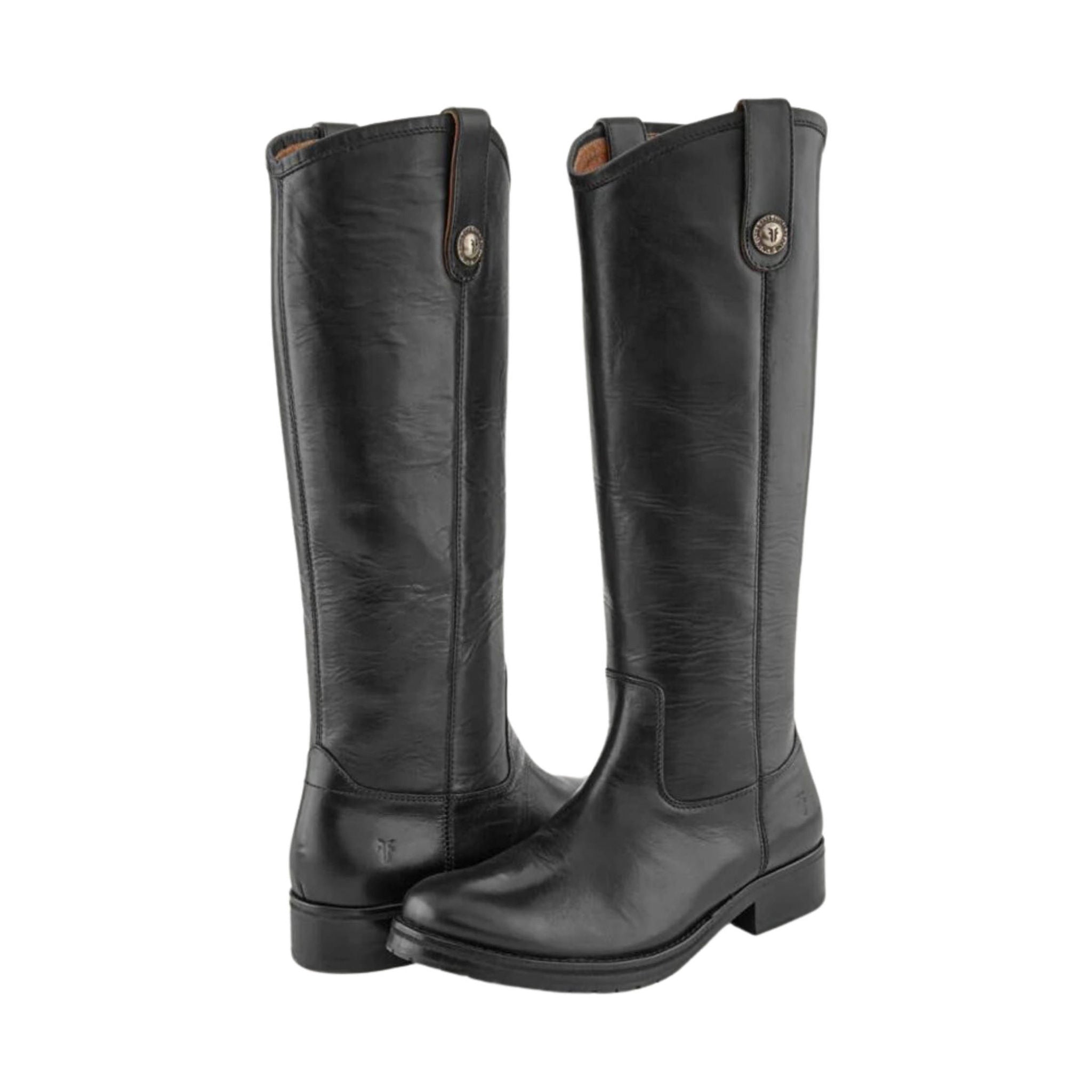 Frye Women's Melissa Double Sole Boot - Black by Lenny's Shoe & Apparel