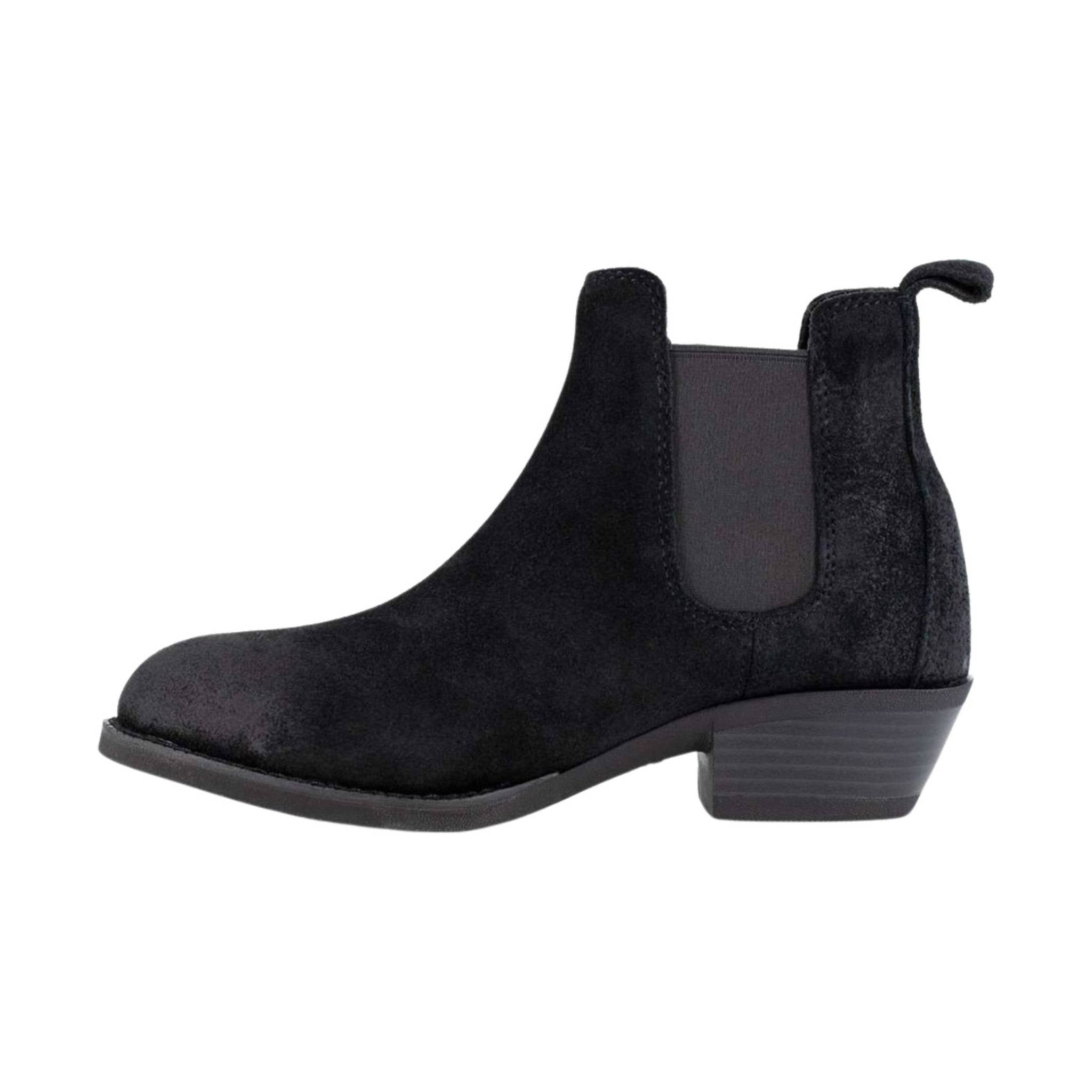 Frye Women's Slip On Chelsea Work Boot Steel Toe - Black by Lenny's Shoe & Apparel