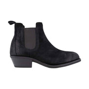 Frye Women's Slip On Chelsea Work Boot Steel Toe - Black by Lenny's Shoe & Apparel