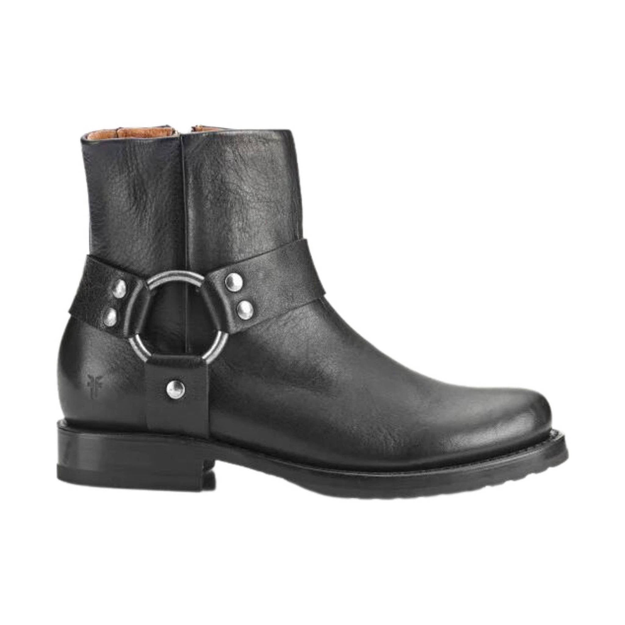Frye Women's Veronica Harness Short Bootie - Black by Lenny's Shoe & Apparel