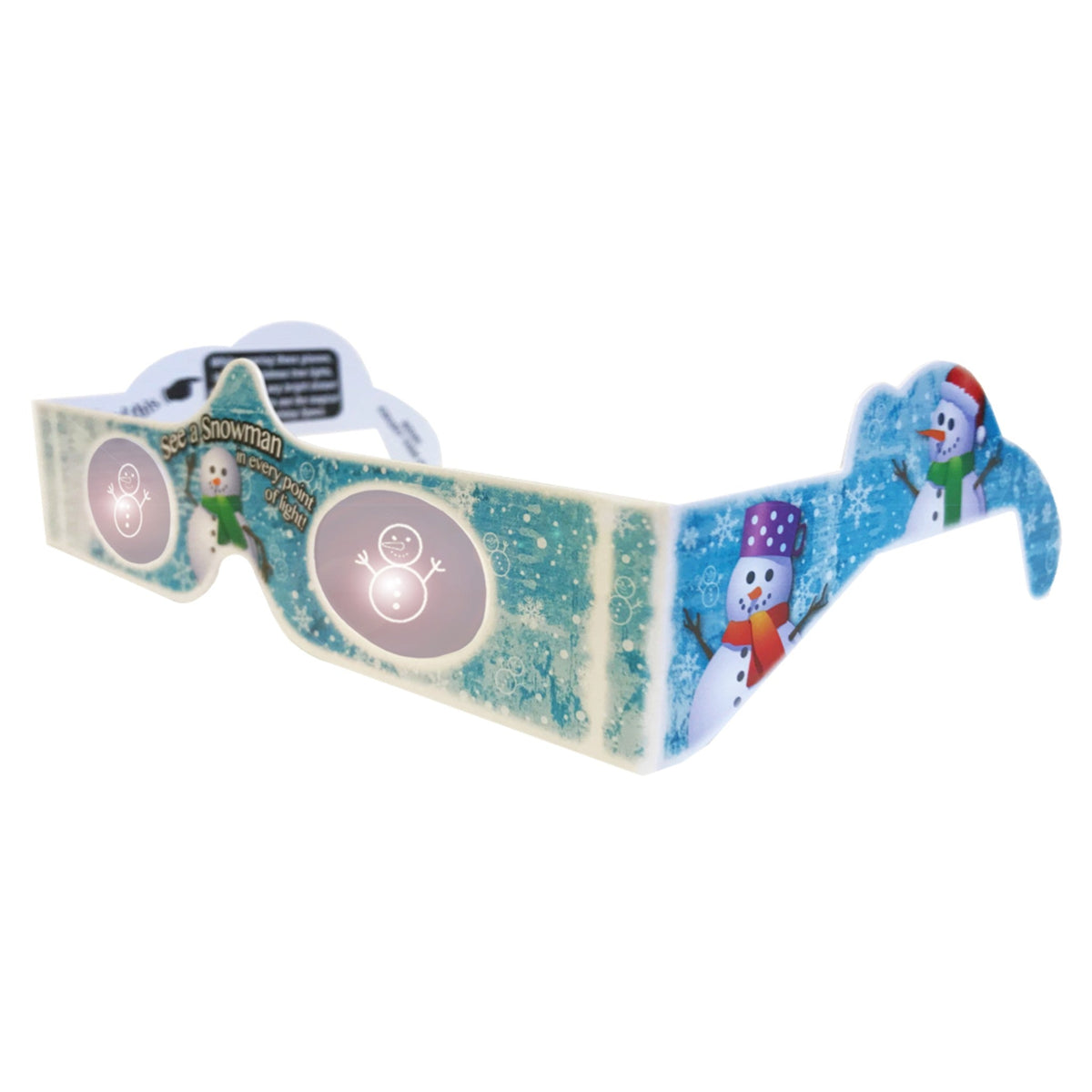 3D Glasses - Snowman