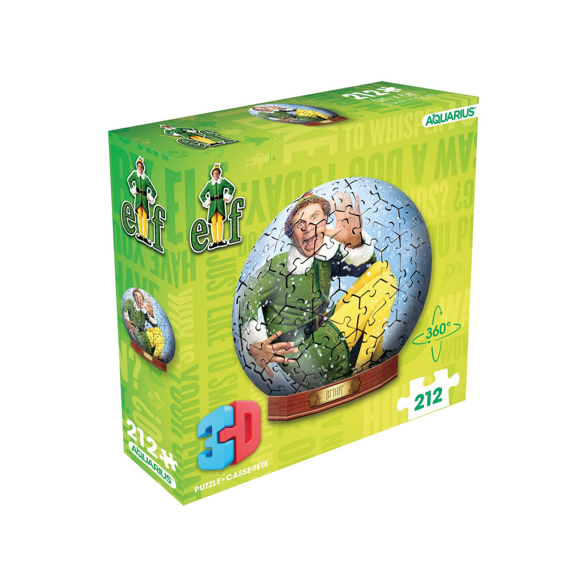 Elf 3D Sphere Jigsaw Puzzle -212 Pieces