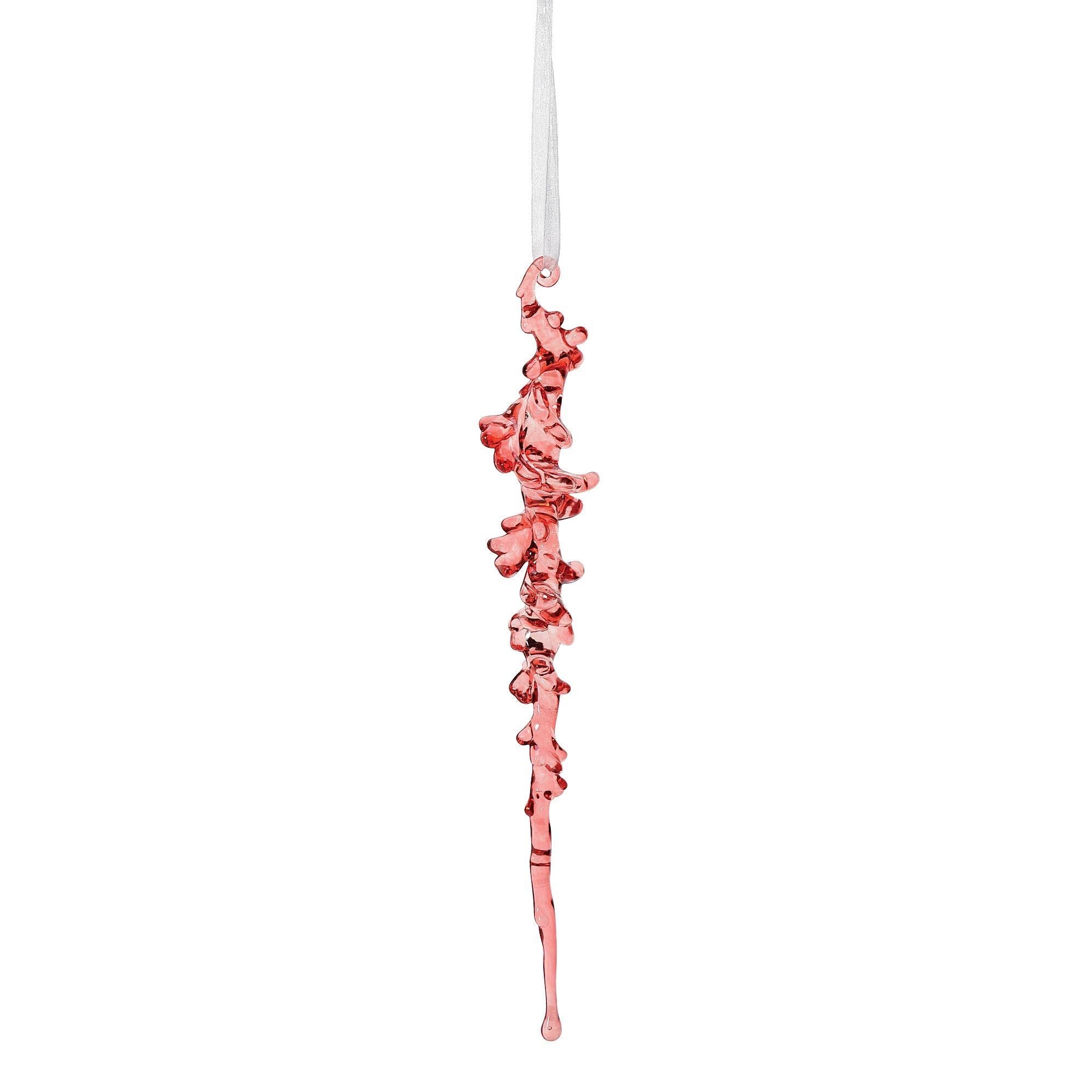 Acrylic Faceted Icicle -