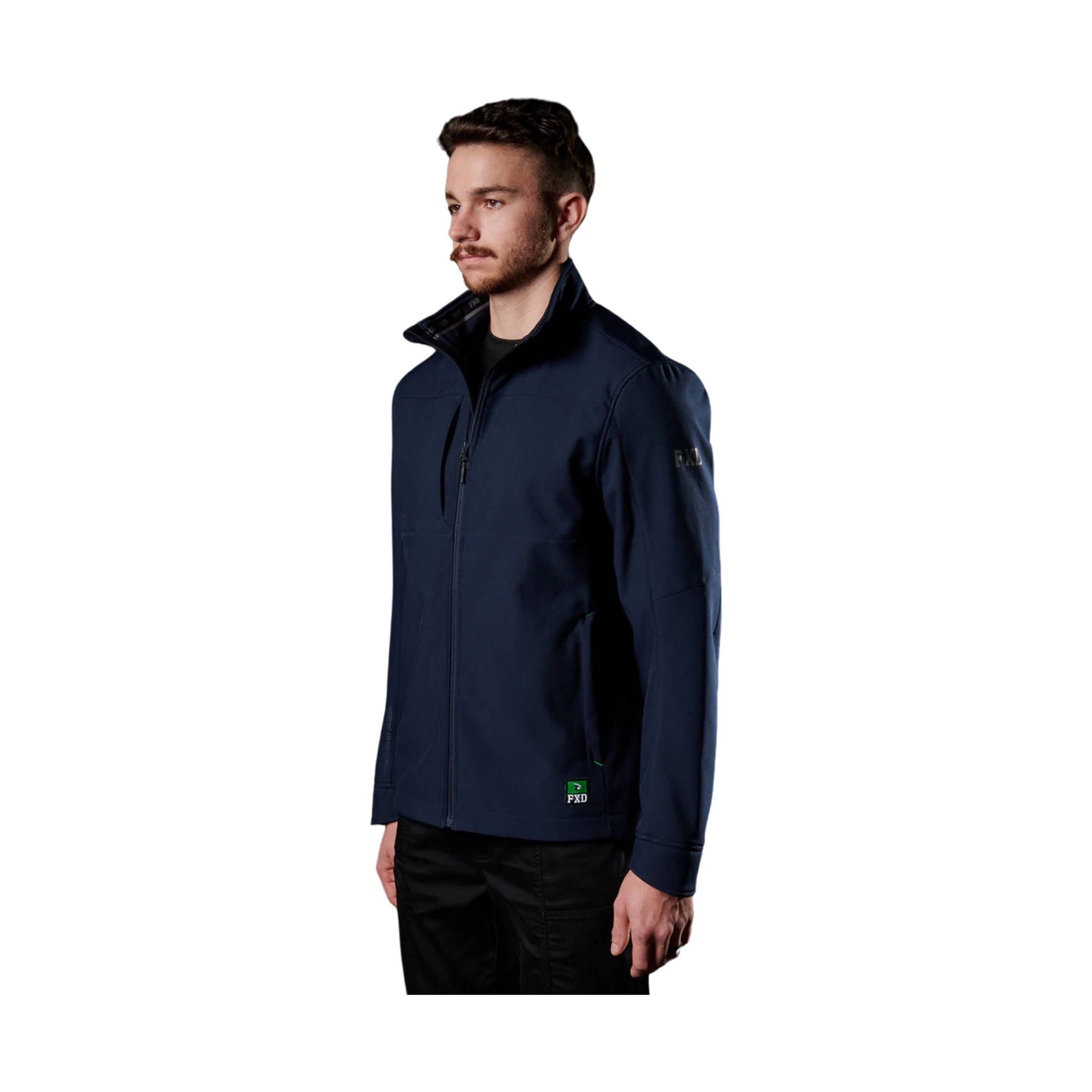 FXD Men's WO-3 Soft Shell Work Jacket - Navy by Lenny's Shoe & Apparel