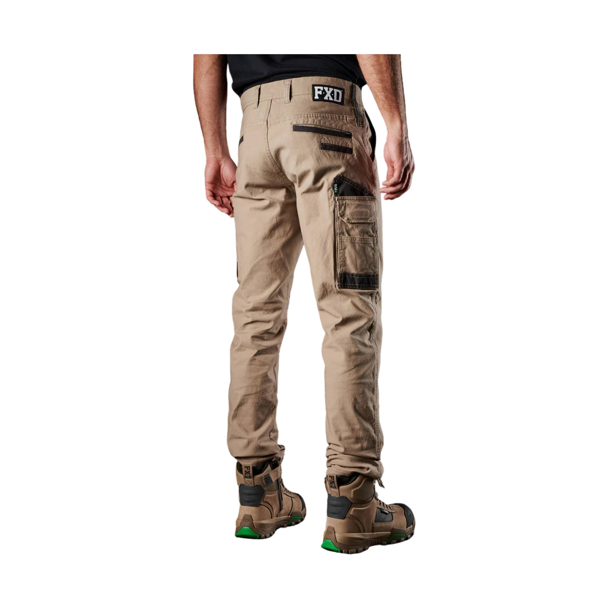 FXD Men's WP-3 Stretch Work Pants - Khaki by Lenny's Shoe & Apparel